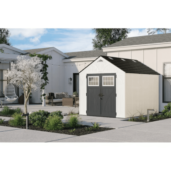 Suncast 8-ft x 10-ft Tremont Resin Storage Shed (Floor Included) - Image 2