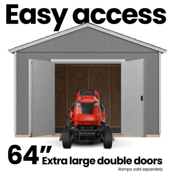 Rookwood 10 ft. W x 12 ft. D Wood Storage Shed With Floor - Image 5
