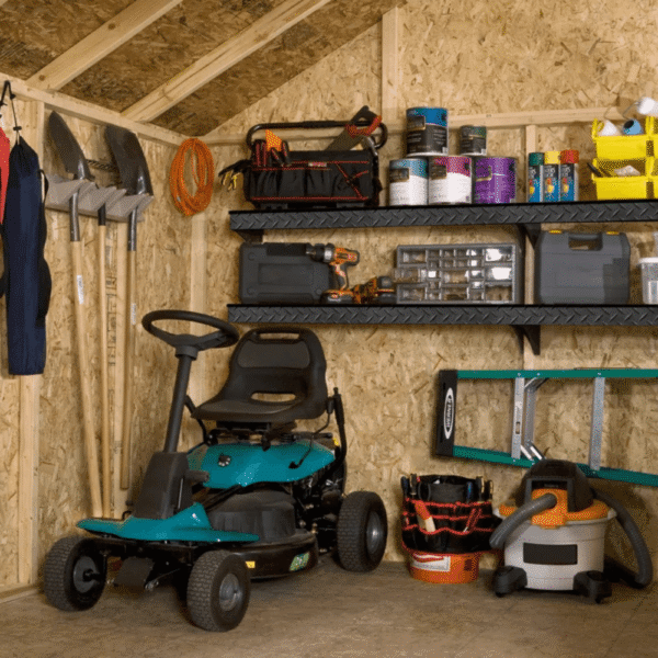 Charleston Value Gable 10×16 Outdoor Wood Shed - Image 2