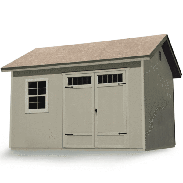 Beachwood 10 ft. W x 12 ft. D Wood Storage Shed