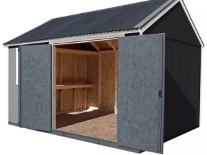 Sonata 12′ x 10′ Outdoor Wood Shed